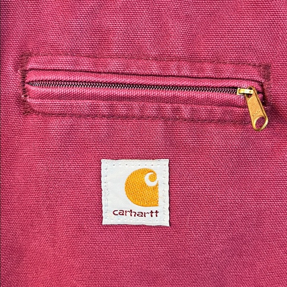 Raspberry Carhartt Sandstone Jacket L - Picture 2 of 12